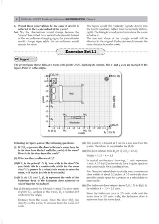 CBSE NCERT Textbook Solutions Mathematics Part-1 (Ganita Manjari) , Class 9 (Latest NCERT) | Revision Notes, Mind Maps, Solved Intext & Exercise Questions | Oswaal AI