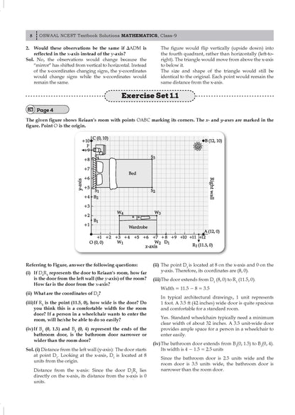 Oswaal NCERT Class 9 Textbook Solutions Mathematics Part-1 & Part-2 (Ganita Manjari) & Science (Exploration) (Latest NCERT) Set of 3 Books | Revision Notes, Solved Intext