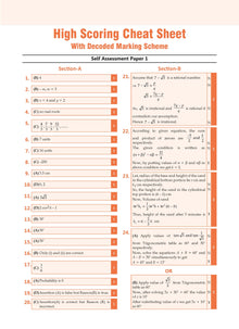 CBSE Sample Question Papers & Exam Rehearsal Class 10 Mathematics (Set of 2 Books) For 2025 Board Exam