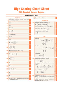 CBSE Sample Question Papers & Exam Rehearsal Class 12 Mathematics (Set of 2 Books) For 2025 Board Exam