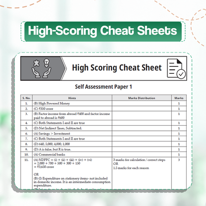 Oswaal CBSE 15 Sample Question Papers Class 12 Board Exam Economics 2026-27 based on latest CBSE SQP dated (21 Sep 2026) | New Questions Typologies With Oswaal AI