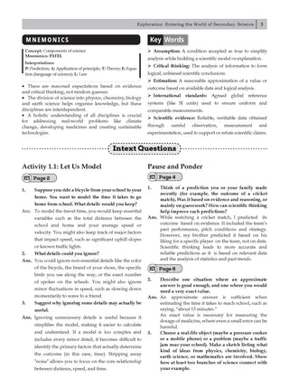 NCERT Science - Exploration Textbook and Textbook Solutions Supplement Class 9 (Set of 2 Books) (Latest NCERT) | Revision Notes & Exercise Questions