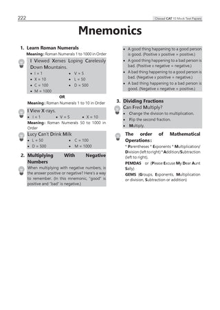 CAT (COMMON ADMISSION TEST) | 10 Mock Test Papers| For 2026 Exam