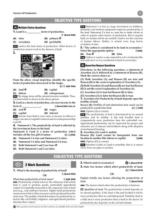 Class 10 ICSE Question Bank Economics (2017 – 2026) |For 2027 Exam Chapter-wise & Topic-wise with Competency Based Questions |  Includes 2026 Paper- fully solved | Self-Assessment Papers | Practice Papers
