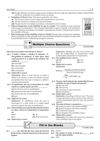 Karnataka II PUC Chapter-wise & Topic-wise Question Bank Class 12 Chemistry | 1550+ Questions, Revision Notes, Mind Maps, Mnemonics, Fully Solved PYQs (2026–2017) | 2027 Board Exam | oswaal.ai