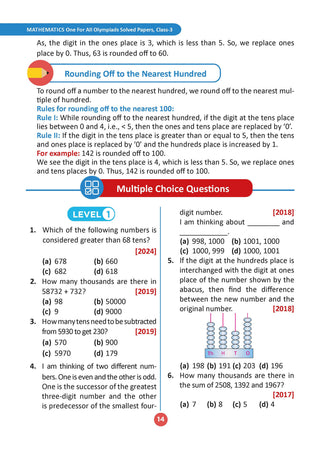 One For All Olympiad Chapter-wise Previous Years's Solved Papers, Prep-Guide Class 3 (Set of 2 Books) Maths & Science for 2026 Exam
