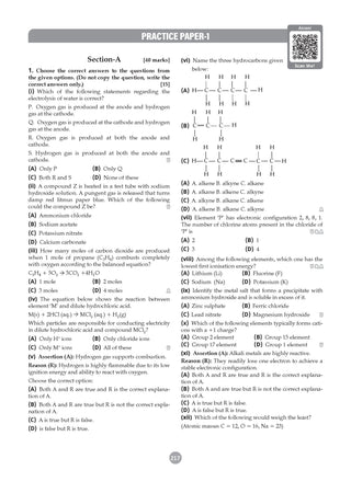 Class 10 ICSE Question Bank Chemistry (2017 – 2026) |For 2027 Exam Chapter-wise & Topic-wise with Competency Based Questions |  Includes 2026 Paper- fully solved | Self-Assessment Papers | Practice Papers