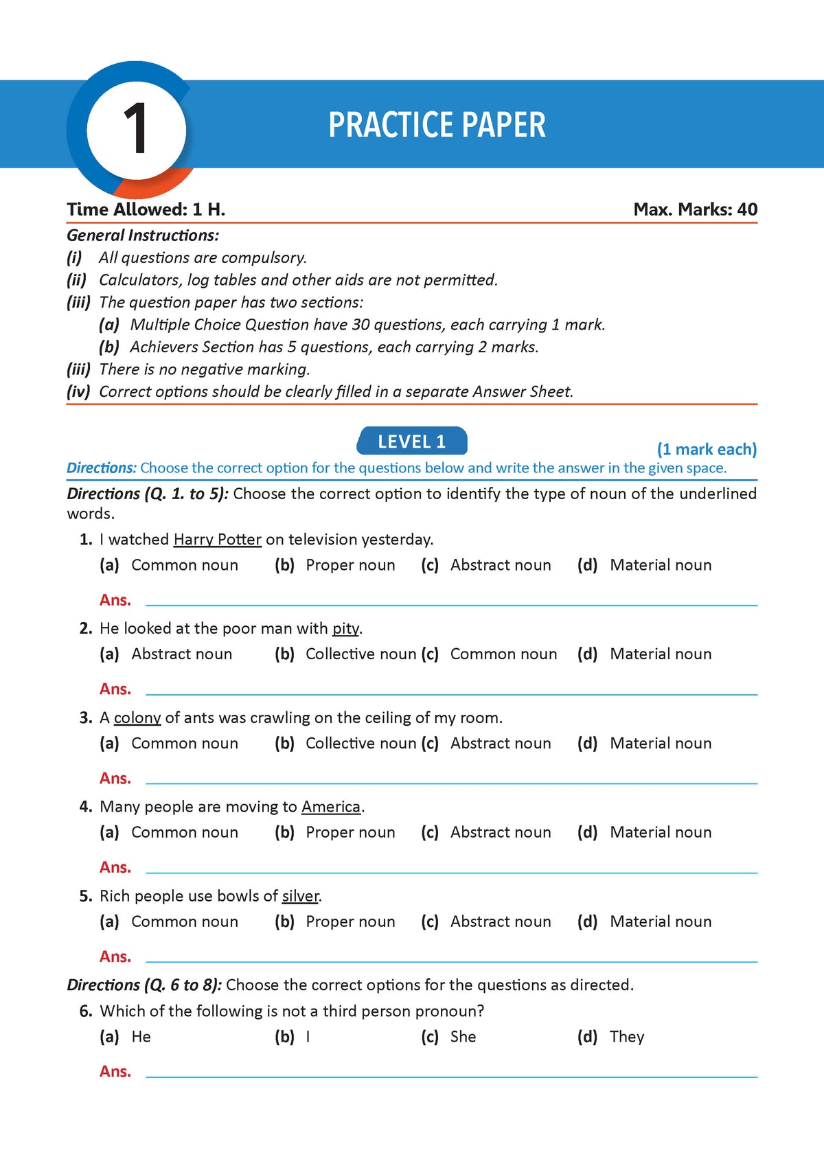 Oswaal One For All Olympiads Workbook Class 4 English | Questions for SOF IEO & Other Olympiad Exams 2026 | With Sample Practice Papers & Oswaal.AI