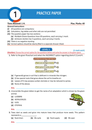 One For All Olympiads Workbook Class 4 Science | Questions for SOF NSO & Other Olympiad Exams 2026 | With Sample Practice Papers & Oswaal.AI