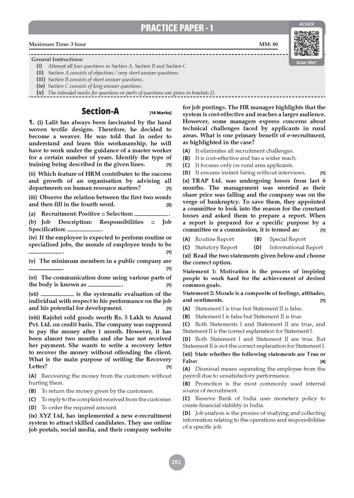Class 12 ISC Business Studies Question Bank (2017-2026) | Chapter-wise & Topic-wise with Competency Based Questions | For 2027 Exam | With Solved 2026 Board Paper | Self-Assessment Papers