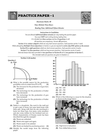 Class 11 ISC Economics Question Bank | Chapter-wise & Topic-wise with Competency Based Questions | For 2027 Exam | Self-Assessment Papers | Revision Notes