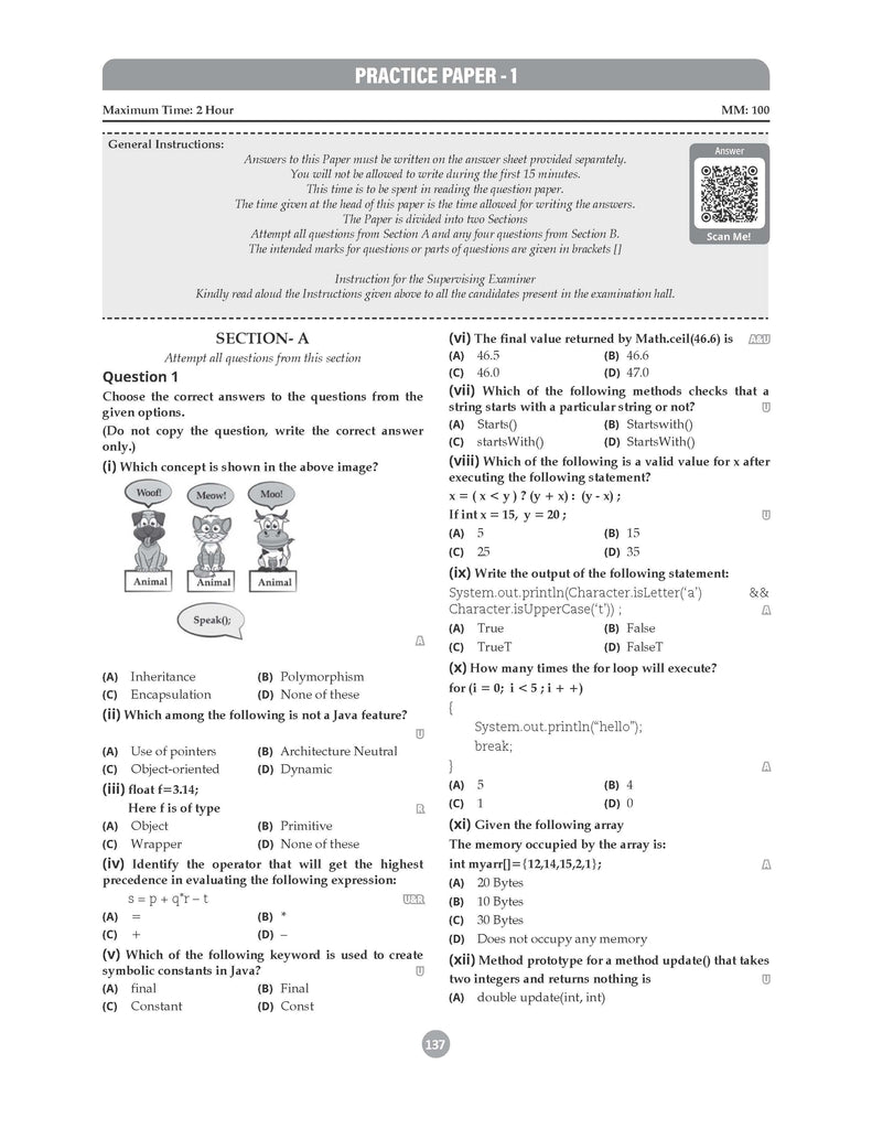 ICSE Question Bank Chapterwise & Topicwise Solved Papers Class 10 Computer Applications For 2026 Exam