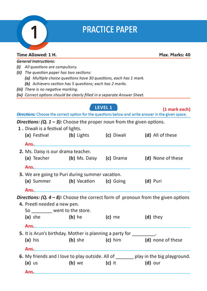 One For All Olympiad Workbook Class 1 (Set of 3 Books) Maths, Science & English For 2026 Exam