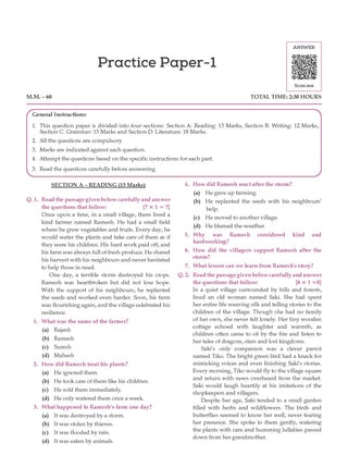 One For All Question Banks NCERT & CBSE Class 7 (Set of 3 Books) English & Social Science Part-1 & Part-2 (For Latest Exam)