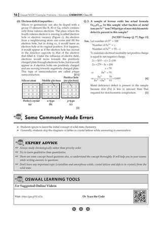 NCERT Exemplar (Problems - Solutions) Class 12 Chemistry Book For Latest Board Exam