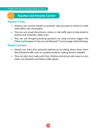 One for All Workbook Class 4 English| 50+ Concept-wise Perforated Worksheets | Based on NCERT Santoor| NEP 2020 & NCF 2023 Aligned | For CBSE & State Boards | Builds Concept Clarity & Scientific Skills