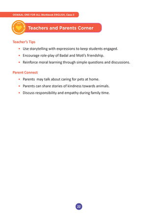 One for All Workbook Class 2 English| 45+ Concept-wise Perforated Worksheets | Based on NCERT Mridang | NEP 2020 & NCF 2023 Aligned | For CBSE & State Boards | Builds Concept Clarity & Scientific Skills
