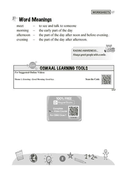 Workbook Based on NCERT Textbook English, Hindi & Mathematics (Set of 3 Books) Class 1 | With Practice Worksheets & Activity-Based Questions | For Exam 2026-27 | As per NCF & NEP