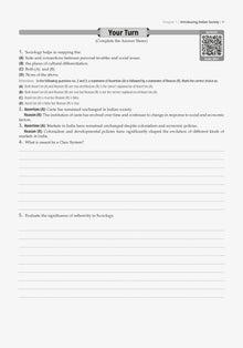 CBSE Question Bank Chapterwise and Topicwise SOLVED PAPERS Class 12 Sociology For Exam 2026