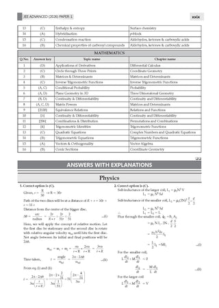 Oswaal JEE Advanced | 10 Mock Test Papers (Paper 1 & 2) | Based on Latest Exam Trends & Pattern | Includes 2026 May Fully Solved Papers with Detailed Solutions