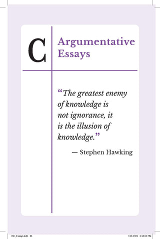 ISC Class 11& 12,  60 English Essays +  Grammatically Yours (The Best English Grammar Book for Classes 9-12 ICSE & ISC ) (Set of 2 Books) With Sudhir Sir for 2026 Exam