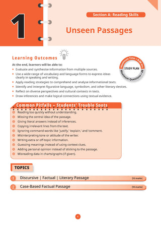 CBSE Class 12 English Core Question Bank | Chapter & Topic-wise Solved Papers (2017-2026) | Based on Latest Syllabus (April 2026) | Includes 2026 Papers | | For 2027 Exam