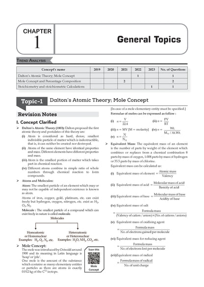JEE Main 25 Years'(2002-2026) & Advanced 49 Years' (1978-2026) | Chapter-wise & Topic-wise Question Bank: Chemistry (Set of 2 Books) | For 2027 Exams