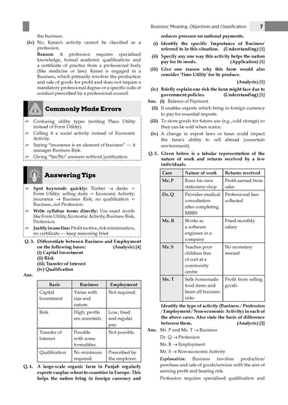 Class 11 ISC Business Studies Question Bank | Chapter-wise & Topic-wise with Competency Based Questions | For 2027 Exam | Self-Assessment Papers | Revision Notes