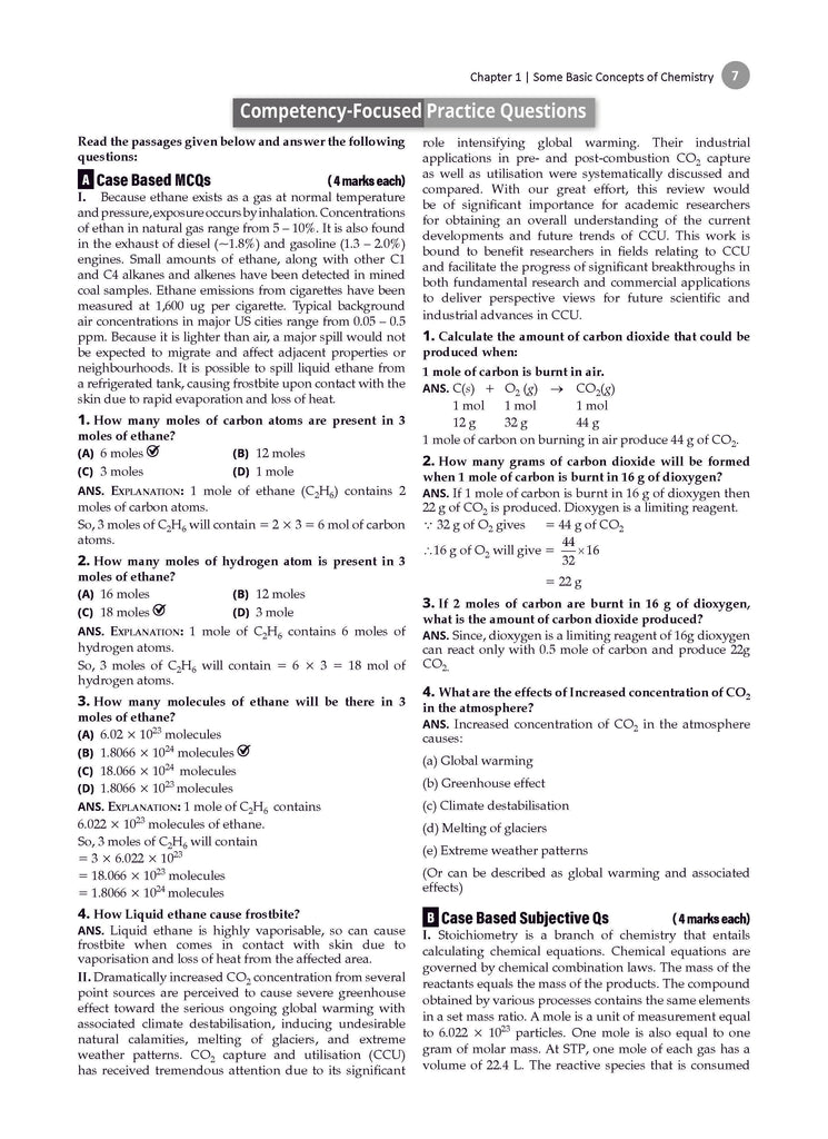 CBSE Question Bank Class 11 Chemistry For 2026 Exam