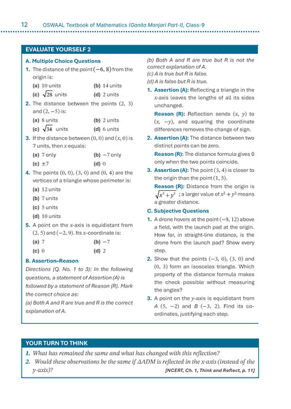 Textbook of Mathematics | Standard Level | Class 9 | Based on Latest NCERT Textbook Ganita Manjari Part-1 | Aligned with NEP 2020 & NCF-SE 2023 | Included: Competency-based Questions | Oswaal AI