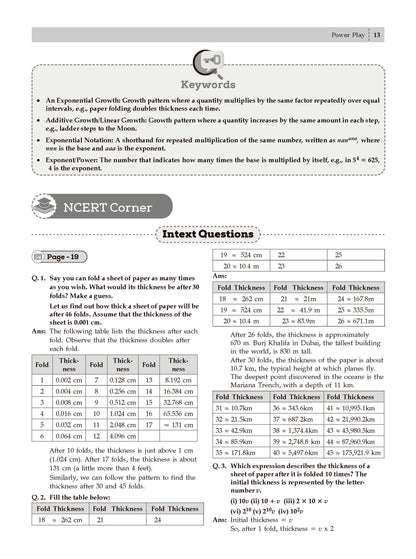 NCERT Textbook Solutions Mathematics (Ganita Prakash) Class 8