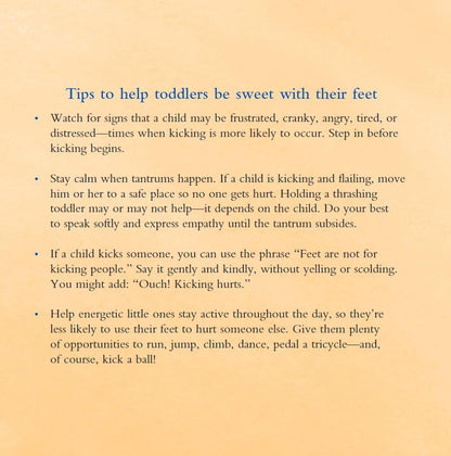 Feet Are Not for Kicking (Best Behaviour Series) â€” Gentle Board Book for Toddlers (Ages 1-4 yrs) | Teaches Kindness & Self-control | by Free Spirit Publishing