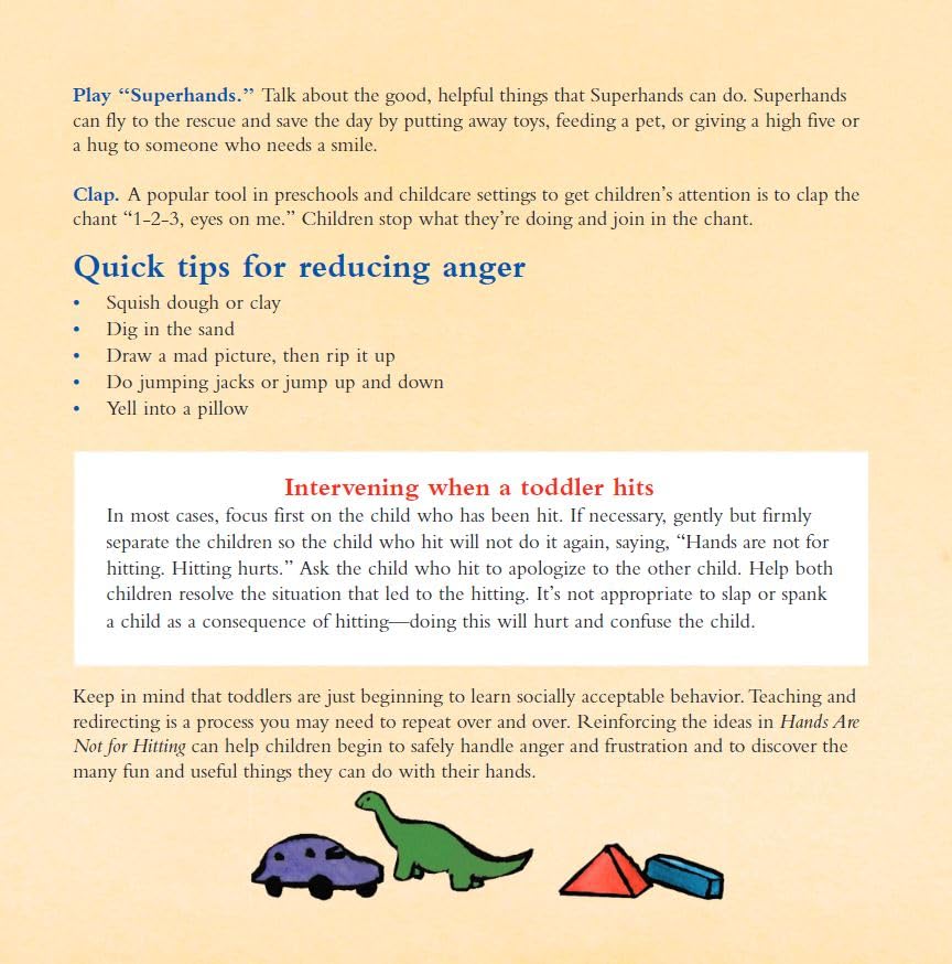 Hands Are Not for Hitting (Best Behaviour Series) â€” Gentle Board Book for Toddlers (Ages 1-4 yrs) | Builds Kindness & Safe Behaviour | by Free Spirit Publishing