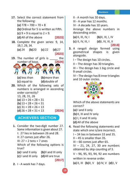 Oswaal One for All Olympiads | Class 1 Maths, Science, English | Chapter-wise Previous Years' Solved Papers | Prep-Guide With Level 1, 2 & Achievers Section (Set of 3 Books) For 2026 Exam