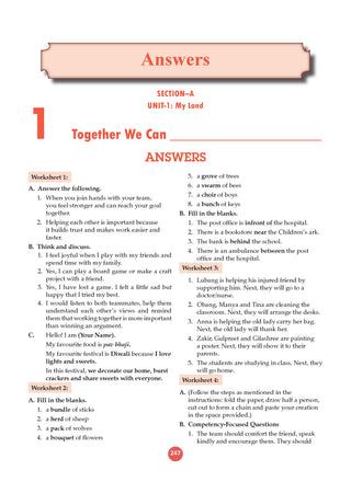 One for All Workbook Class 4 English| 50+ Concept-wise Perforated Worksheets | Based on NCERT Santoor| NEP 2020 & NCF 2023 Aligned | For CBSE & State Boards | Builds Concept Clarity & Scientific Skills