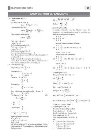 JEE Advanced 25 Years Year-wise Solved Papers Mathematics | Fully Solved May 2026 Paper 1 & 2 | Smart Mind Maps, Mnemonics, PYQs & Oswaal AI