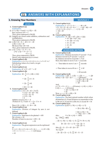 Oswaal One For All Olympiads Workbook Class 7 Maths | Questions for SOF IMO & Other Olympiad Exams 2026 | With Sample Practice Papers & Oswaal.AI