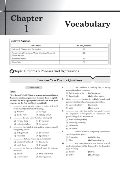NDA/NA 13 Years' Chapter-wise & Topic-wise Solved Papers | General Ability Test (GS & English) | 2014–2026 (I & II) | For 2027 Exam | with Oswaal AI