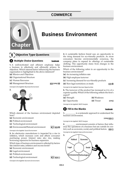 Oswaal ISC Competency Focused Questions Chapter-wise Class-12 Commerce Stream (Accounts, Economics, Commerce, Business Studies, Mathematics, English Paper-1 & Paper-2) | 40% Competency-Based Questions | for 2027 Board Exam | With Oswaal AI