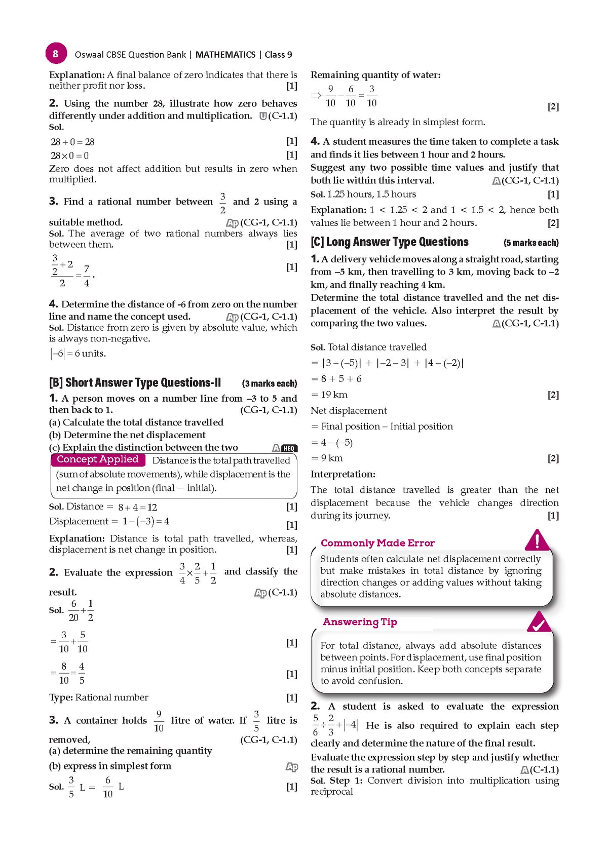 Oswaal CBSE English R1 (Kaveri), Mathematics Part-1 (Ganita Manjari) & Science (Exploration) Question Bank Chapter-wise & Topic-wise Class 9 (Set of 3 Books) | Based on NCERT | Includes Self-Assessment