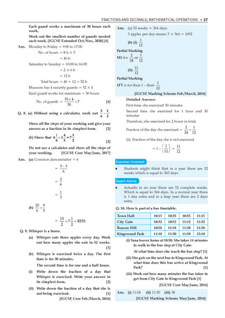 Oswaal IGCSE Topical Past Solved Papers | Mathematics Vol. 1 (0580) | For 2027 Exam | With Oswaal AI