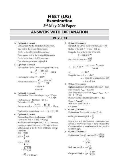 NEET (UG) 39 Years' Chapter-wise & Topic-wise Question Bank-Physics, Chemistry And Biology (Set of 3 Books) (1988-2026) | 3rd May and 21 June 2026 Paper Fully Solved | with Revision Notes | Oswaal AI