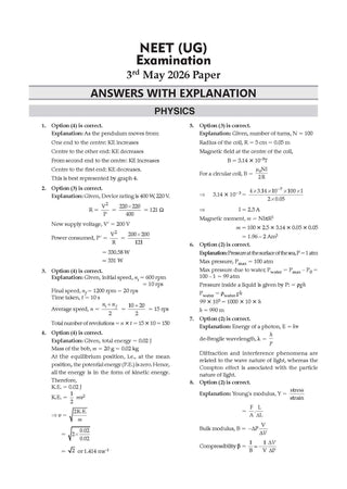NEET 39 Years’ Chapter-wise & Topic-wise Question Bank-Physics (1988-2026) |3rd May 2026 Paper Fully Solved | With Revision Notes, Mind Maps & Mnemonics | Oswaal AI