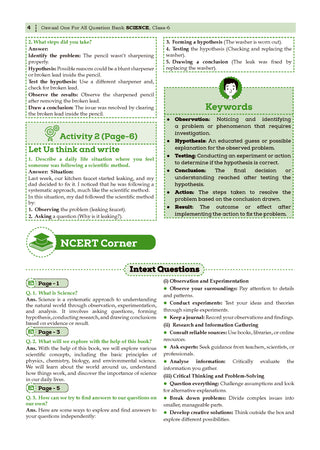 One For All Question Banks NCERT & CBSE Class 6 (Set of 2 Books) Maths & Science For Latest Exam