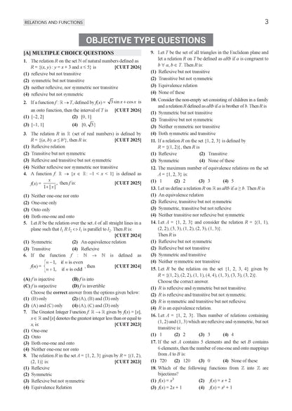 Oswaal NTA CUET (UG) Chapter-wise Solved Papers Question Bank | Mathematics | PYQs (2022–2026) NCERT aligned MCQs | With Solved Paper 2026 | For 2027 Exam | With Oswaal AI