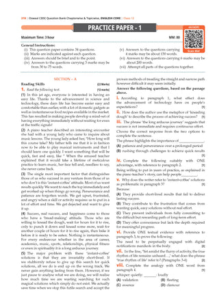 CBSE Question Bank for Class 12 English Core | Chapter-wise and Topic-wise: Solved Papers (2017-2026) | Includes 2026 Papers- fully solved | With oswaal.ai | For 2027 Exam