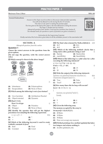 Class 10 ICSE Question Bank Computer Applications (2017-2026) | For 2027 Exam Chapter-wise & Topic-wise with Competency Based Questions | Includes 2026 Paper- fully solved | Self-Assessment Papers | Practice Papers