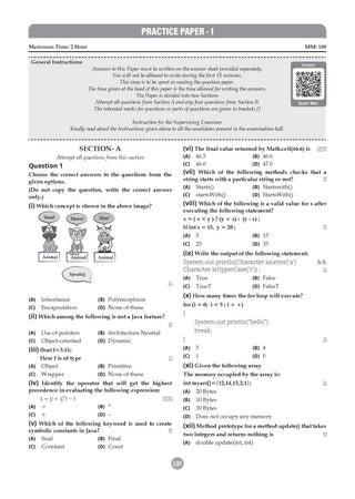 Class 10 ICSE Question Bank Computer Applications (2017 – 2026) |For 2027 Exam Chapter-wise & Topic-wise with Competency Based Questions |  Includes 2026 Paper- fully solved | Self-Assessment Papers | Practice Papers