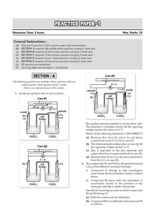 CBSE & NCERT One for All Class 12 Chemistry | Includes 2026 Papers (Delhi & Outside Delhi)- fully solved | With NCERT, NCERT Exemplar & Competency-based questions | For 2027 Exam | With Oswaal AI