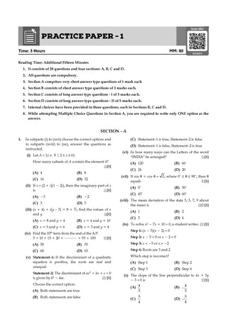 Class 11 ISC Mathematics Question Bank | Chapter-wise & Topic-wise with Competency Based Questions | For 2027 Exam | Self-Assessment Papers | Revision Notes